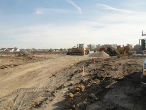 grading and filling