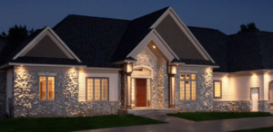 Abode Construction parade home at night - winner $200k+